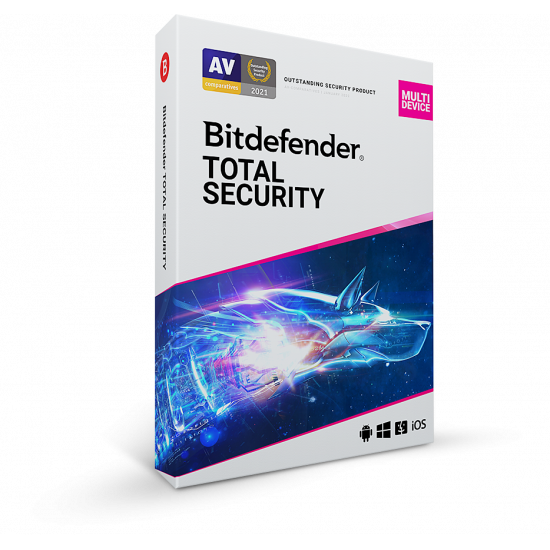 Bitdefender Total Security 3 Device 1 Year